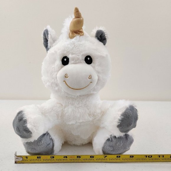 Spark Create Imagine Stuffed Animal Soft Plush Crinkle Rattle UNICORN - Picture 8 of 9